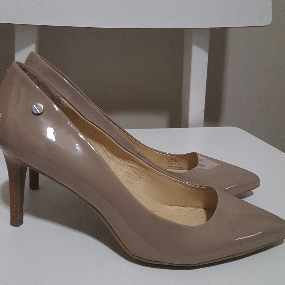 Calvin Klein Nude Pumps